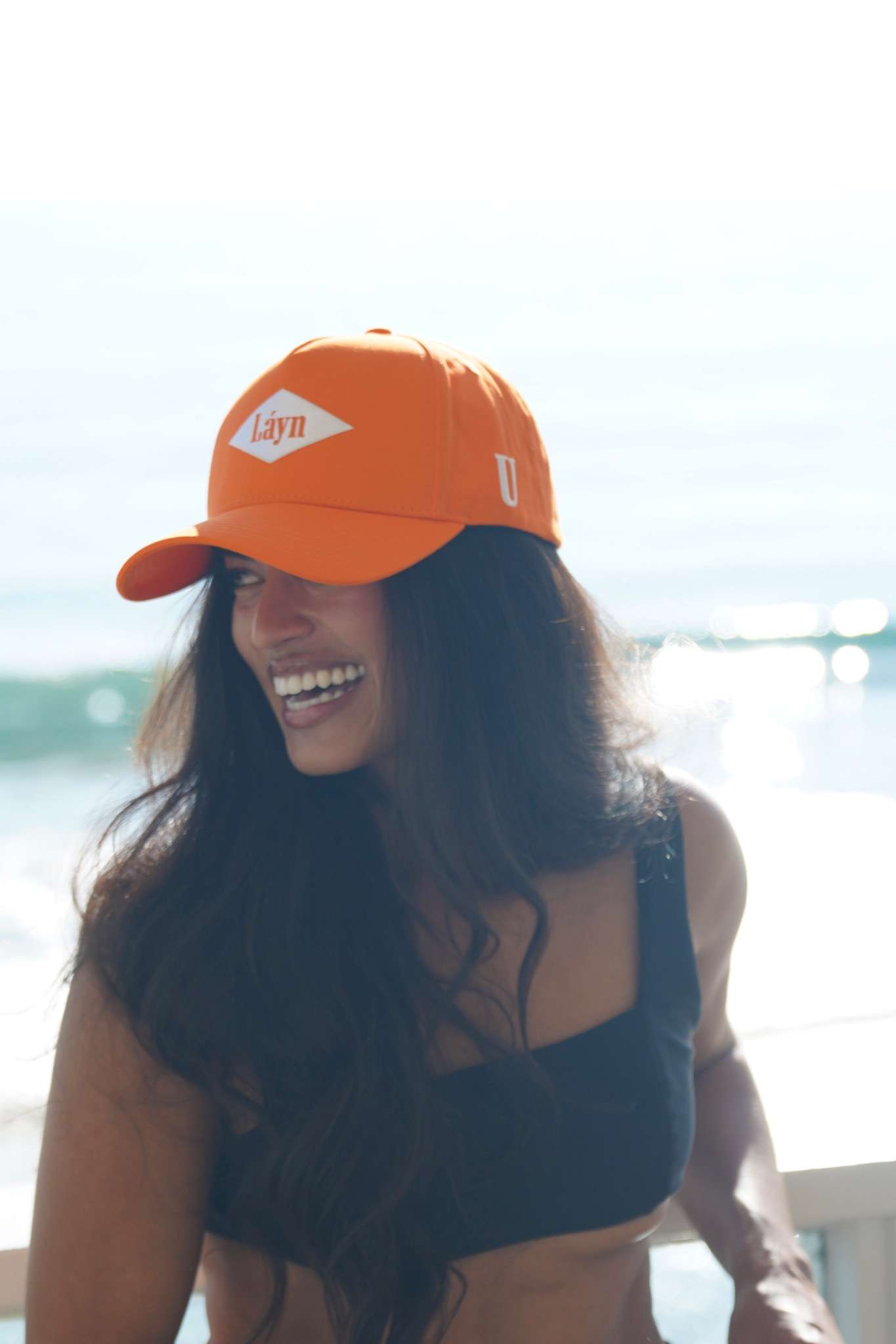 Láyn 'Dolce Vita': Orange Hat