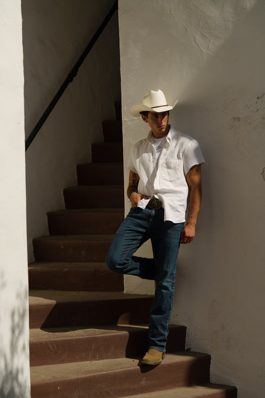 ROOTS: Láyn White Tank (Men's)